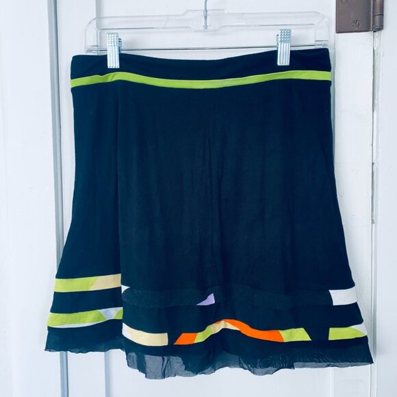 Paramita Skirt with Neon Waist and Trim Detailing - Picture 11 of 15